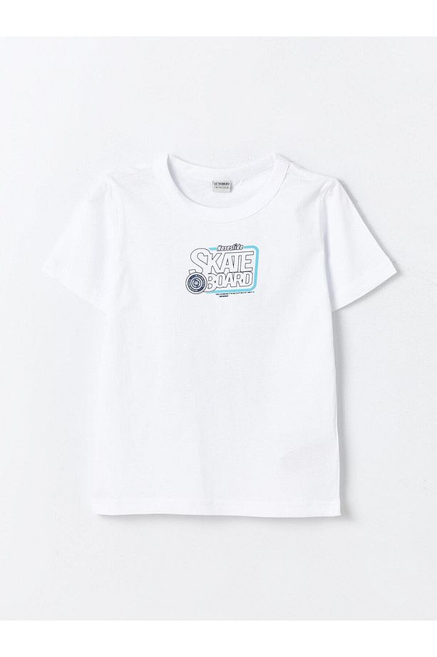 LCW Kids Bisiklet Yaka Erkek Çocuk Tişört ve Deniz Şortu - 2