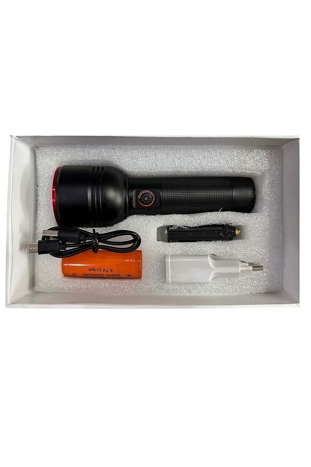Pd-6900 Zoomlu Şarjlı El Feneri 20w 2000 Lümen - 2