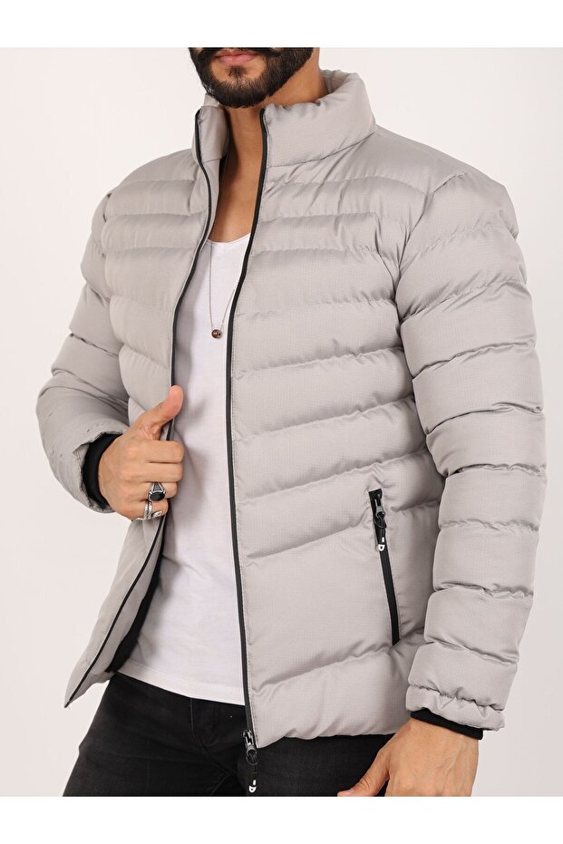 Men's Water and Windproof Winter Puffer Jacket