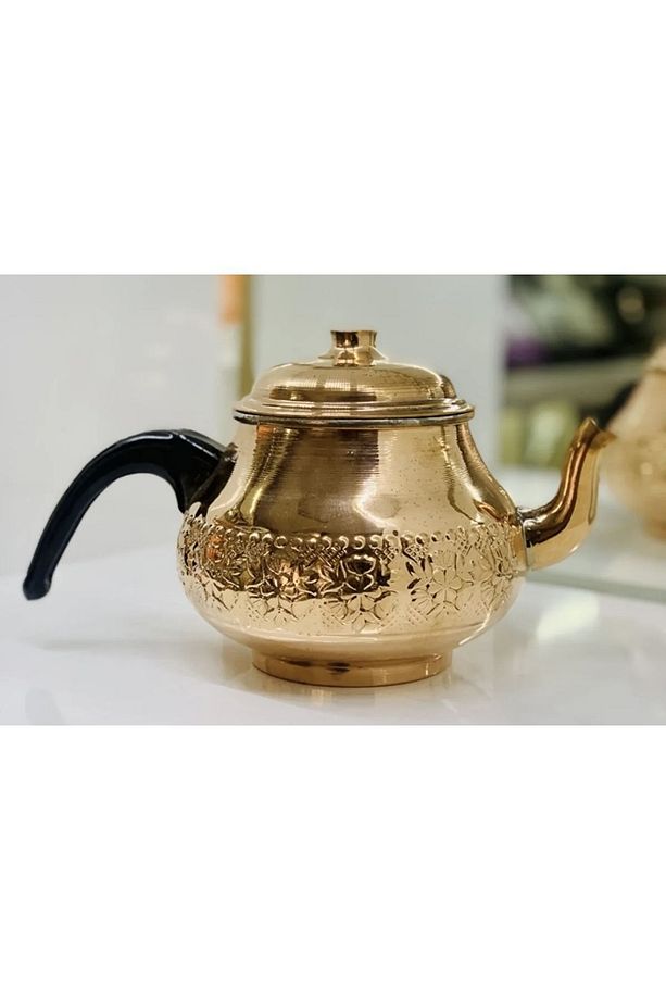Bakır Semaver Demliği 1.2lt - 1