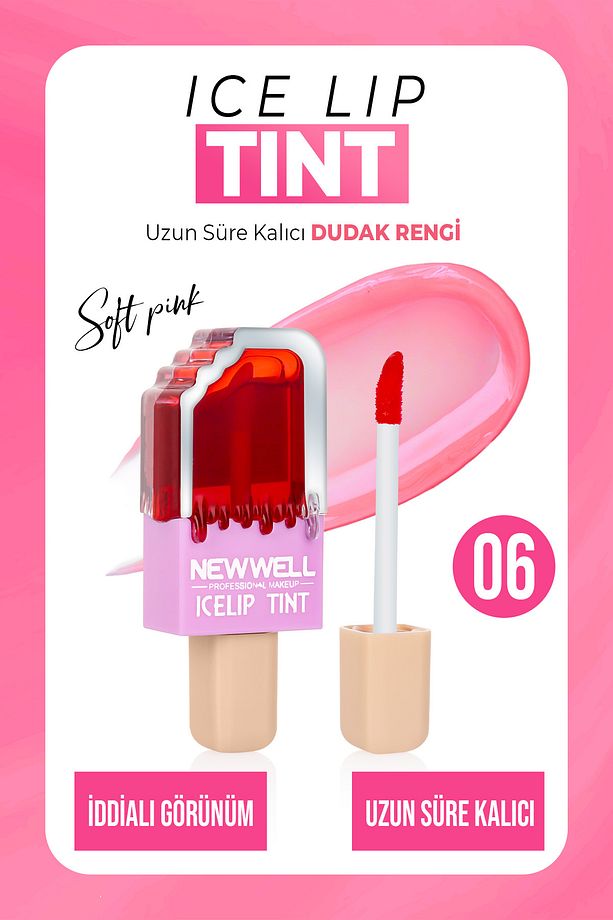 Ice Lip Tint Soft Pink 06 6 ML - 1