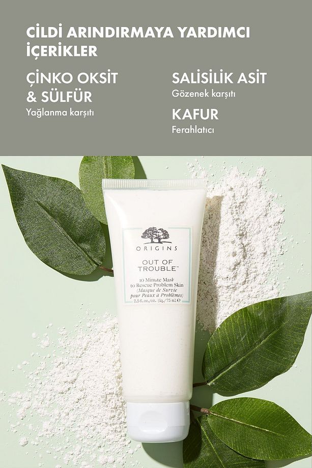 Out of Trouble Cilt Problemlerine Karşı 10 Dakikalık Maske 75 ML - 2