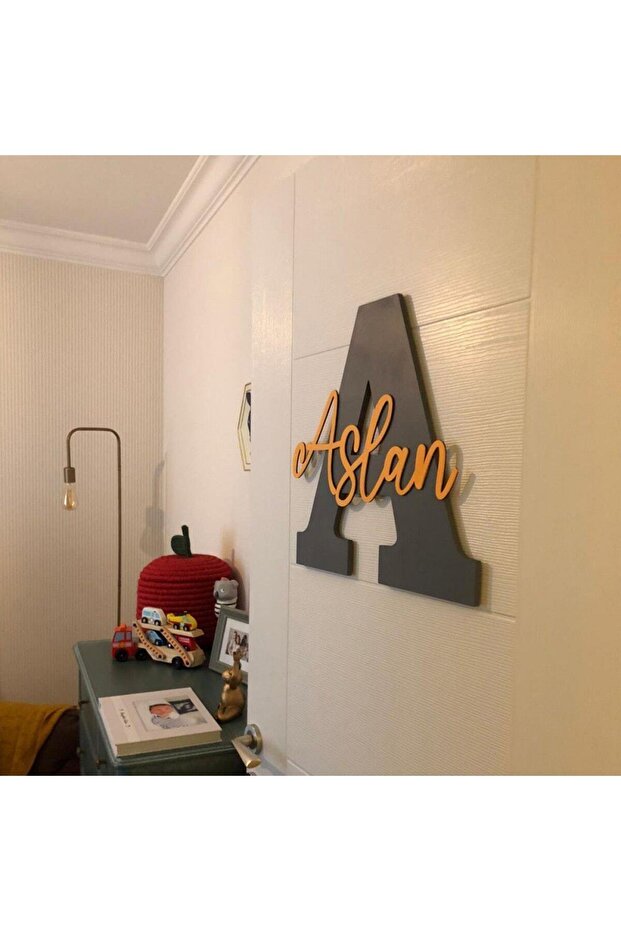 ÇOCUK VE BEBEK ODASI HARF KAPI VE DUVAR SÜSÜ PANO İSİMLİK - 1