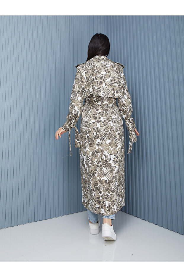 Tasarım Oversize Trençkot - 4