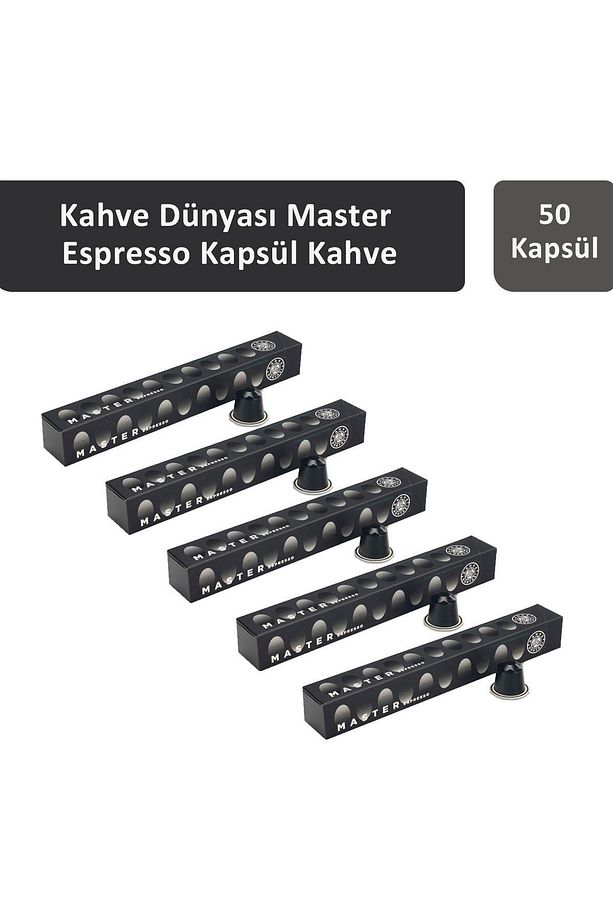 9 Master Espresso Kapsül Kahve 50 Kapsül - 1