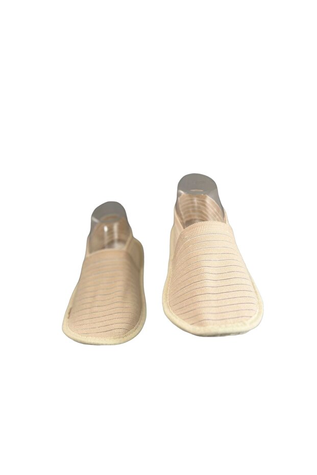Hajj and Umrah Babet Slippers Non-Slip Sole Beige