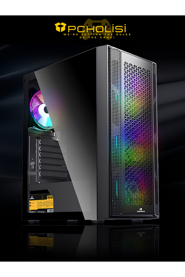 INTEL CORE İ5 14400F / 8GB DDR4 / 1TB 3300-3100 MB /s M2 SSD / RTX4060 GAMING MASAÜSTÜ PC - 2