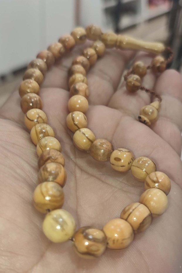 Olive Wood 10 mm Wooden Natural Rosary