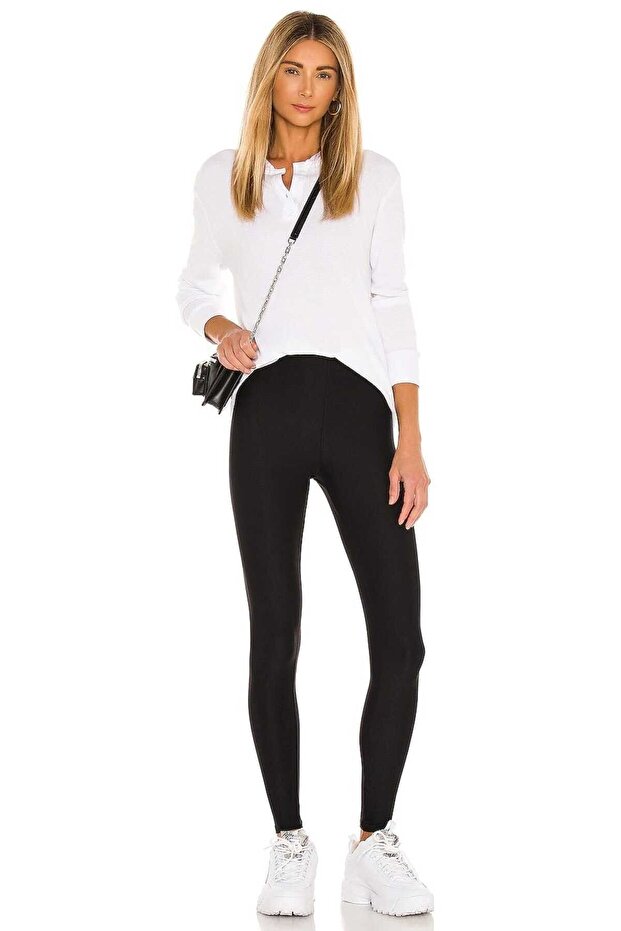 WOMEN'S BLACK Scuba FABRIC LEGGINGS