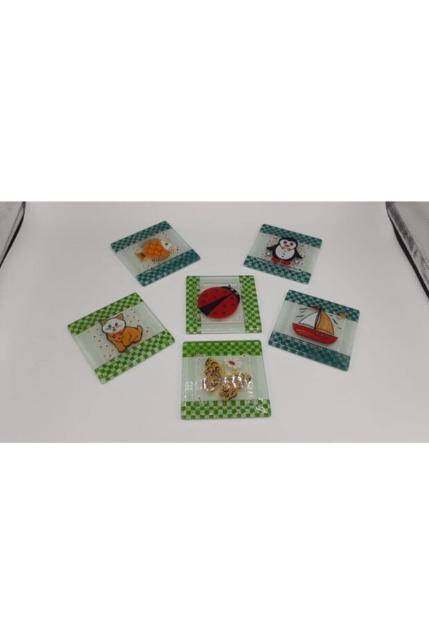 Kalın Cam Gider Kapağı Desenli - 1