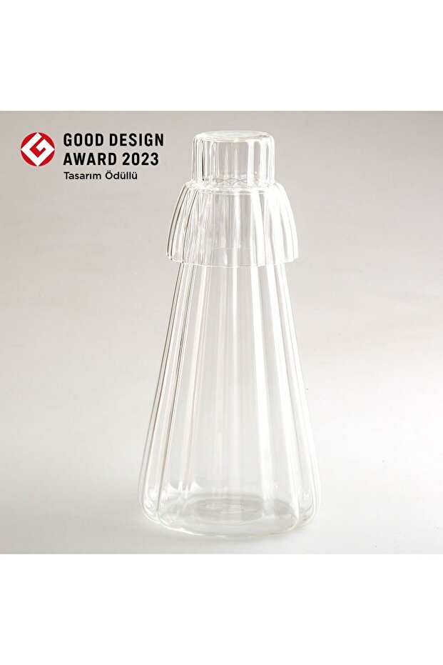 Bloom Şeffaf Başucu Sürahisi - 2