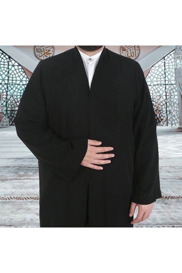ثوب صلاة بوهارا أسود اللون