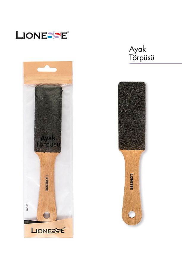 Ahşap Ayak Törpüsü 457 - Ölü Deri Temizleyici , Ahşap Sap - 3