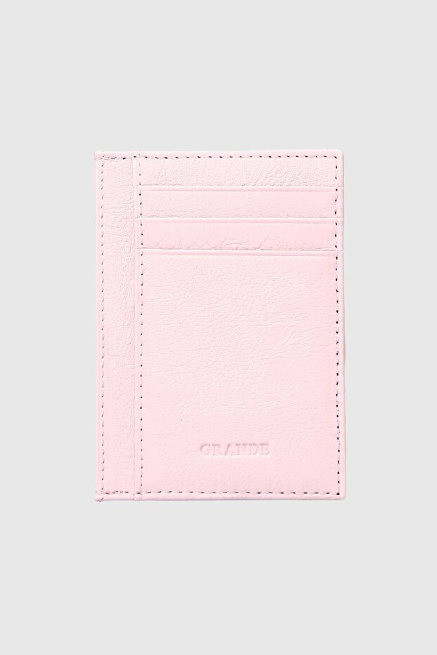 750 Genuine Leather Slim Card Holder Flother Powder