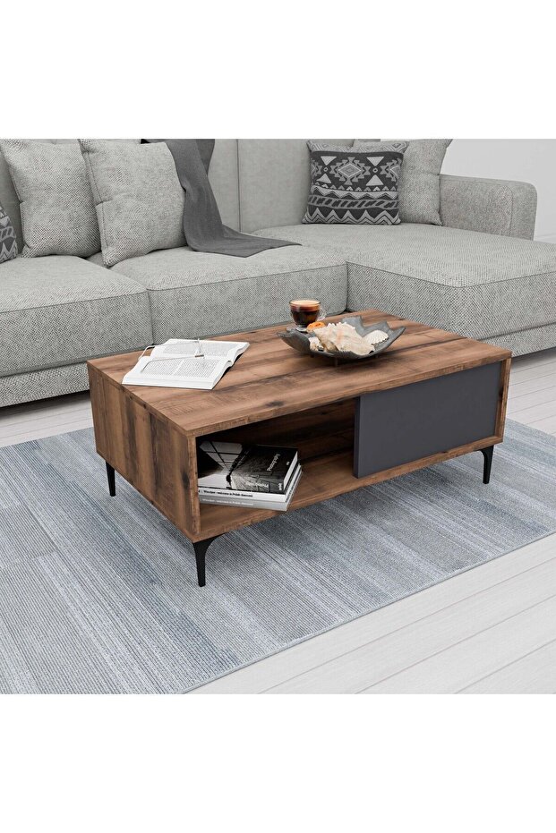 2097 BENITO ORTA SEHPA HAT - ANTRASİT - 1