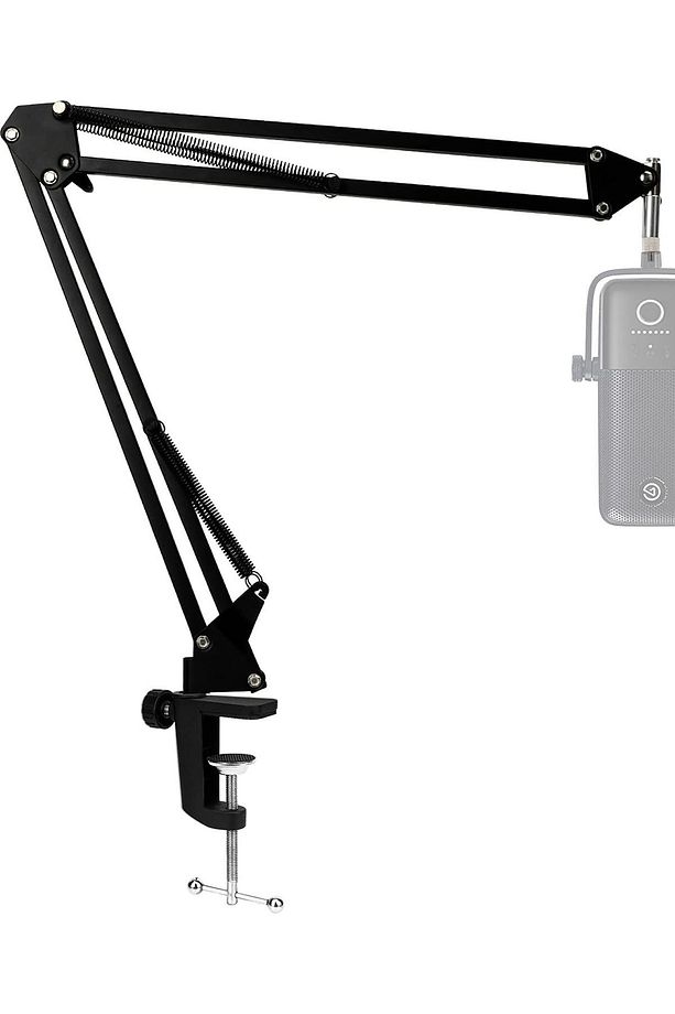 Masa Üstü Mikrofon Tutucu Stand Ayarlanabilir Canlı Yayın Yayıncı Mikrofon Tablet Tutucu Stand ST-35 - 6
