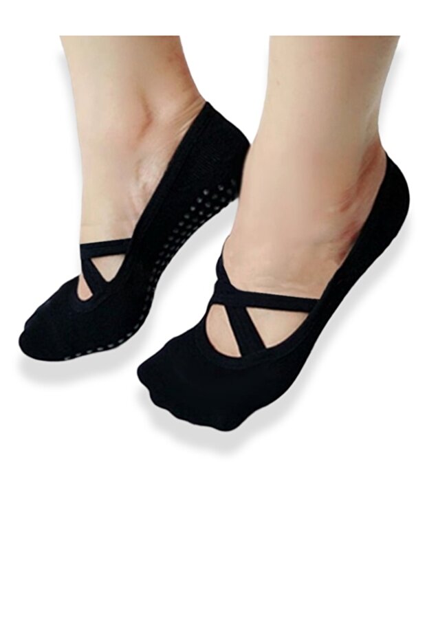 Non-Slip Sole Yoga, Pilates, Dance Socks 1 Pair Cotton Number 36-41
