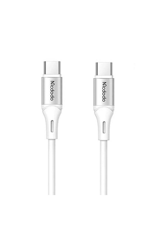 CA-2211 TYPE-C TO TYPE-C PD 65W HIZLI DATA VE ŞARJ KABLOSU 3A 1,2M BEYAZ - 5