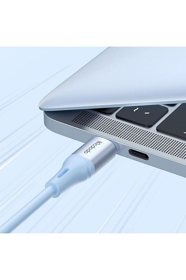 CA-2211 TYPE-C TO TYPE-C PD 65W HIZLI DATA VE ŞARJ KABLOSU 3A 1,2M BEYAZ - 2