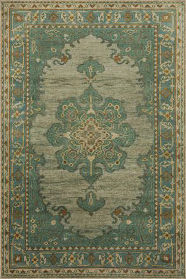 Greenli Traditional Woven Base Washable Carpet Miravip9142
