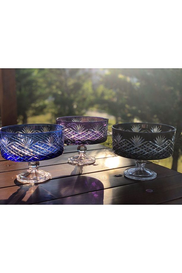 Bohemia Kristal El yapımı kase 1 ADET - 2