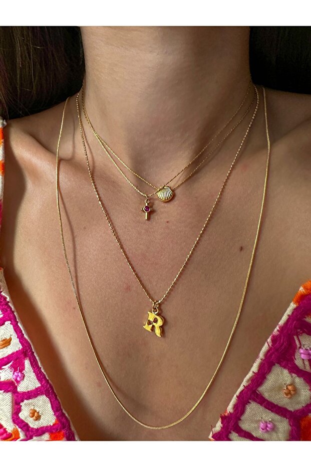 Deniz Kabuklu Kolye - 2