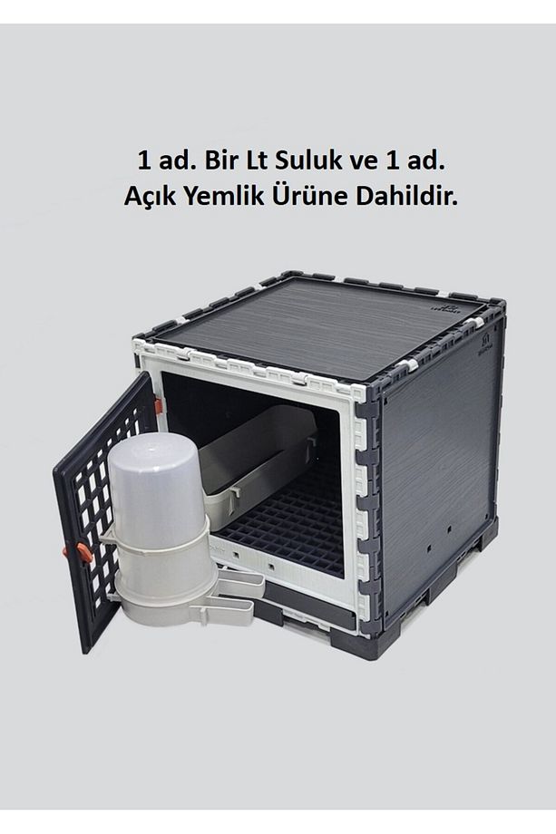 Eko D1 _ 32 Cm X 32cm X 32cm Civciv , Bıldırcın, Kedi , Yuva, Kafesi - 6