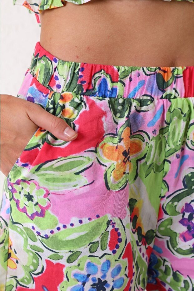 Crop Şortlu Takım - 2