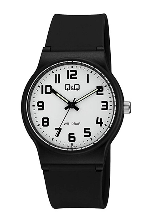 Waterproof Unisex Wristwatch with Silicone Cord and Numbers