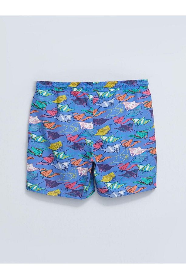 LCW SWIMWEAR Kısa Boy Baskılı Erkek Deniz Şortu - 7