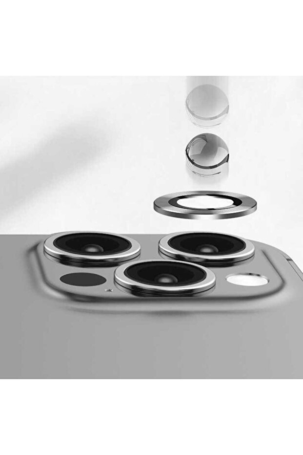Apple iPhone 12 Pro Max Cl-07 Compatible Camera Lens Protector - 6