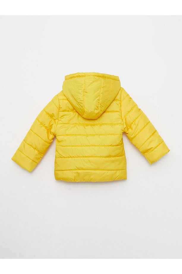 LCW baby Kapüşonlu Uzun Kollu Basic Erkek Bebek Mont - 2