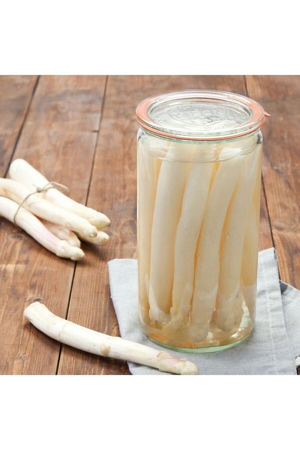 1590 ml Silindir Cam Saklama Kavanozu 5 Adet Wcktop - 3