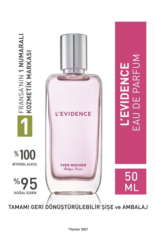 L'EVIDENCE ANTI BAD ODOR LONG LASTING - EDP - 50 ML KEYON2868 - 1