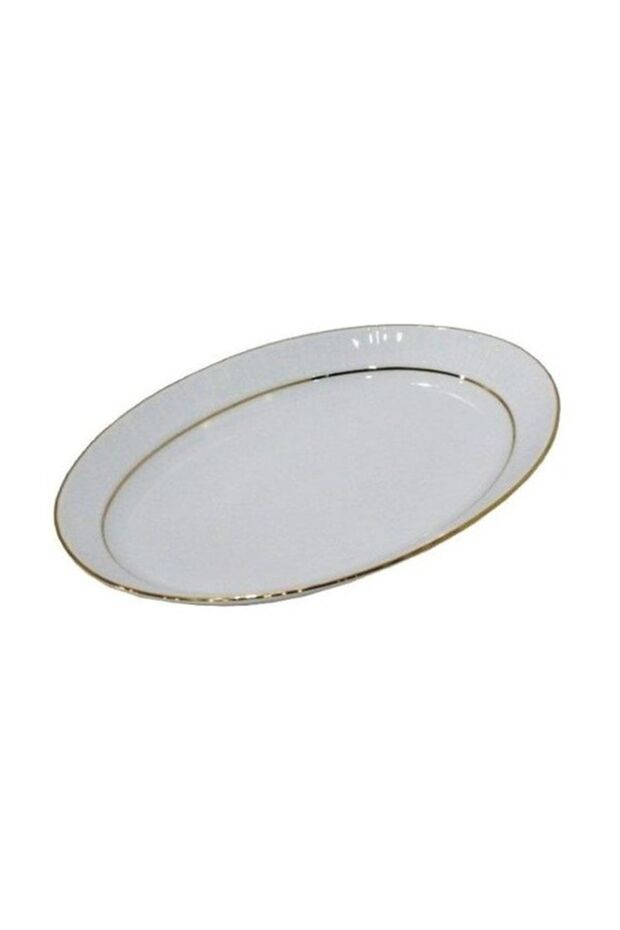 Gilded Large Salad Plate 35 cm Set of 3