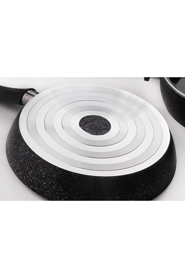 7 Parça Granit Tencere Siyah Seti - 4