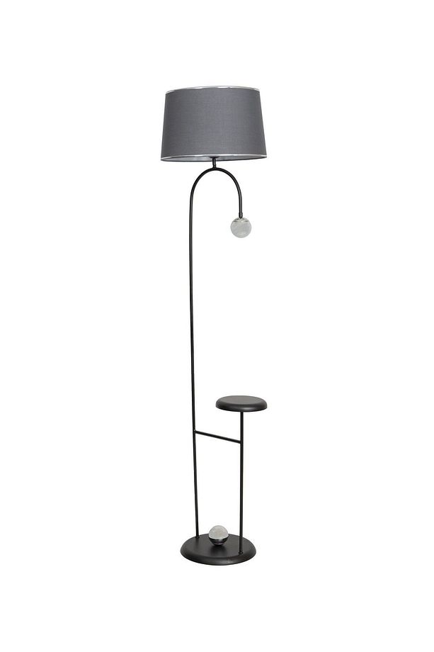 Modern Çok Kullanışlı Krom Şapkalı Lambader - 4