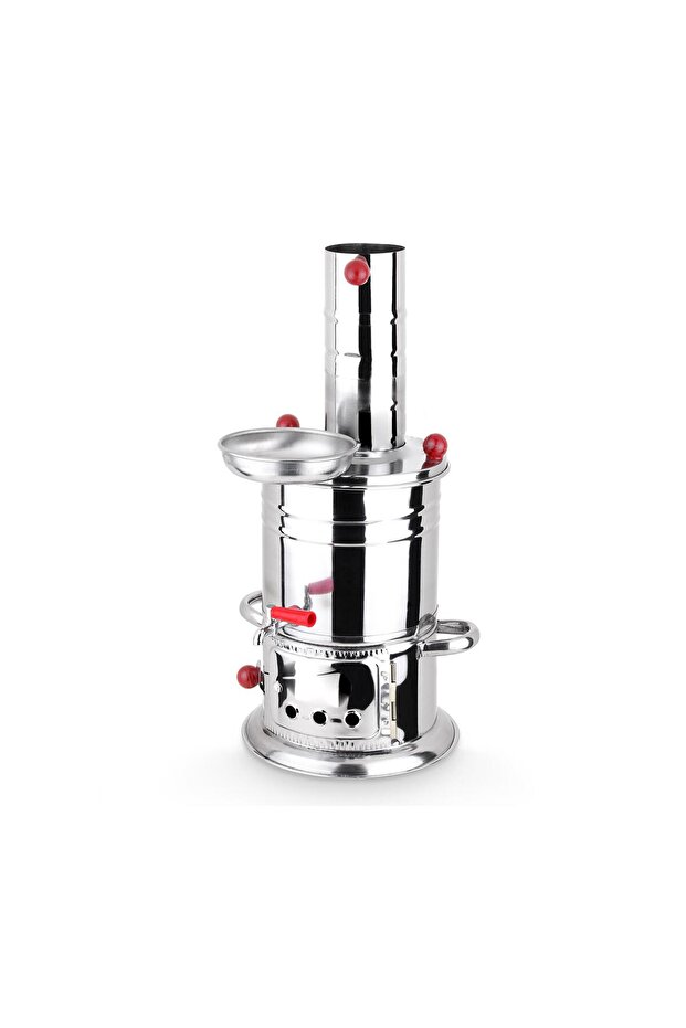 Krom Küçük Tek Semaver - 1