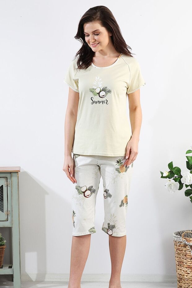 Coconut Bermuda Women's Pajama Set