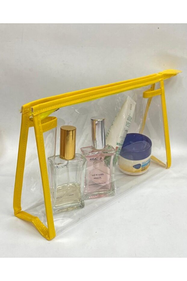 حقيبة مكياج - تصميم شفاف - 1