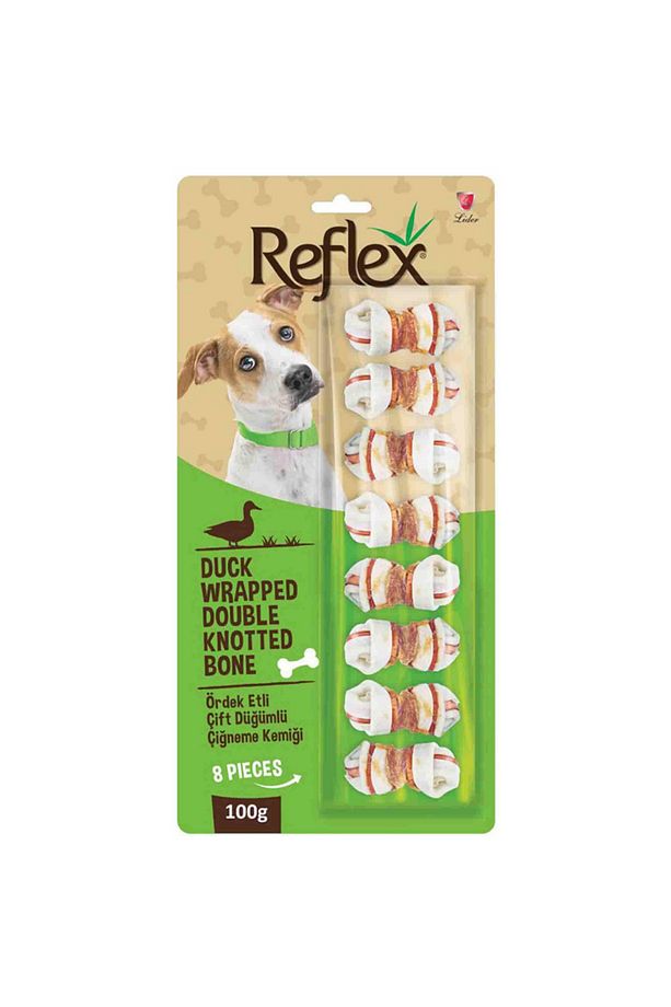 Ördek Etli Köpek Ödül Kemiği 8 Adet 100gr - 1