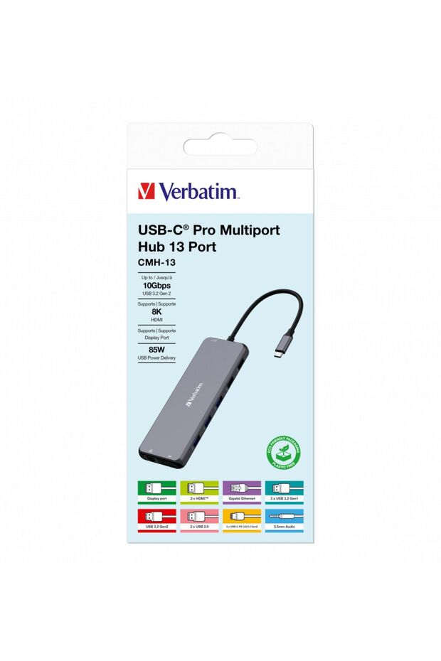 32153 USB-C PRO 13 PORT ÇOK BAĞLANTILI HUB CMH-13 - 4