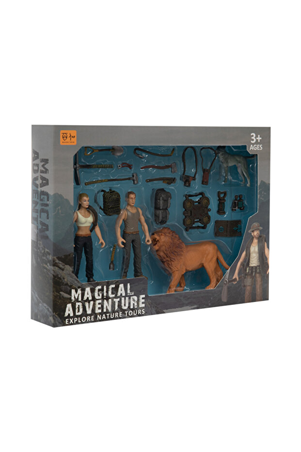 2'li Figürlü Aslanlı Savunma Seti - 3