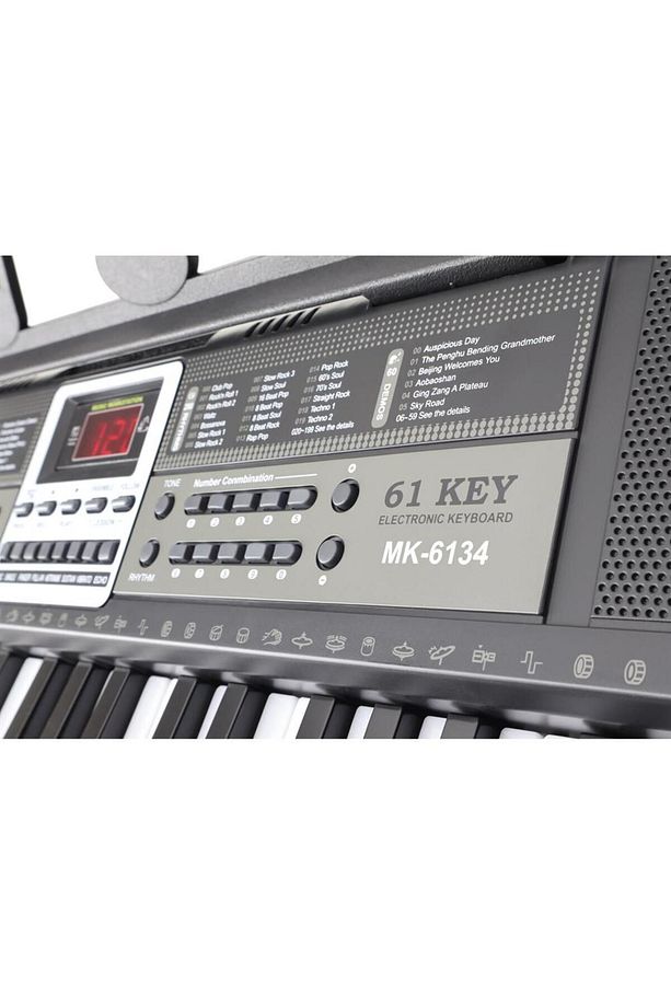 Mk-6134 61 Tuşlu Elektronik Org (MİKROFON VE ADAPTÖR HEDİYE) - 4