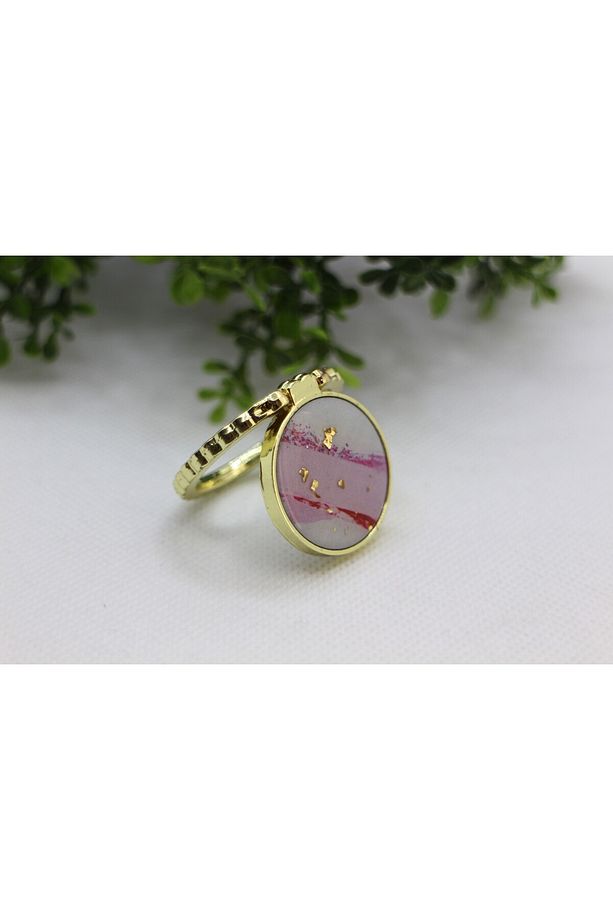 Popsocket Telefon Tutacağı Yüzük Demir Model ve Desenli Parmak Tutucu - 2