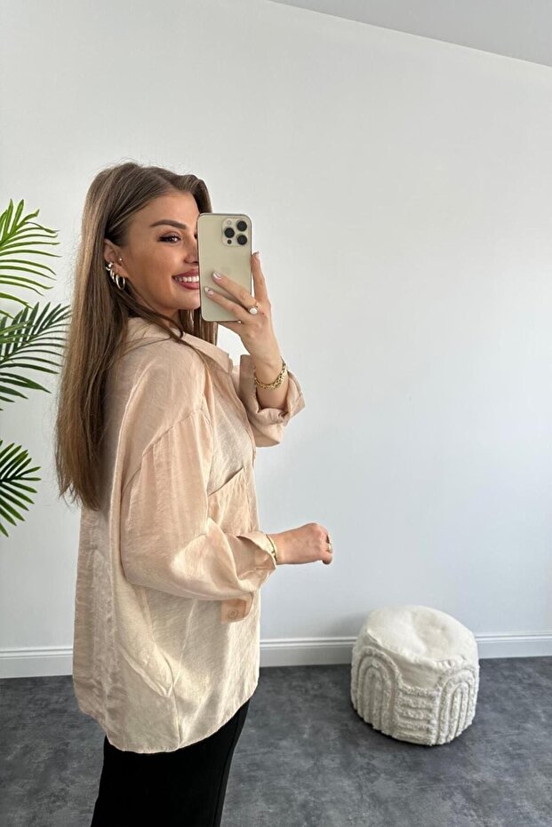 Lüx Kalite Basic Salaş Gömlek - 4