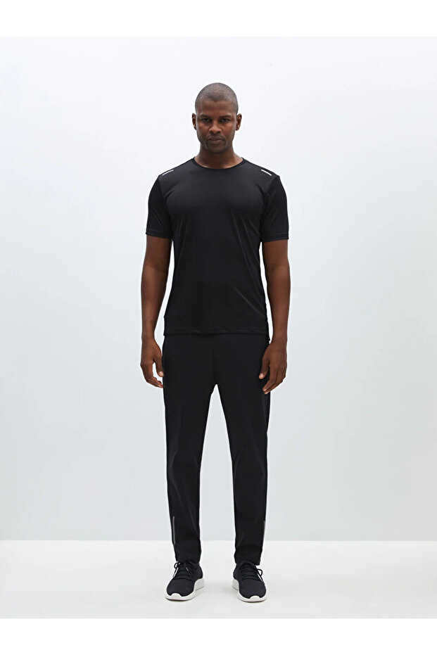 LCW Active DRY-TECH Bisiklet Yaka Kısa Kollu Erkek Tişört - 3