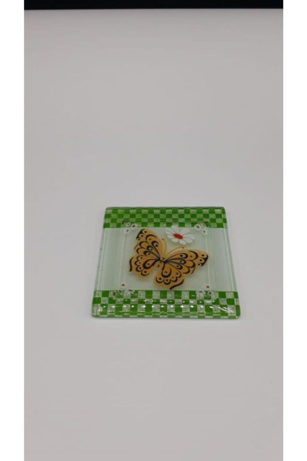 Kalın Cam Gider Kapağı Desenli - 2