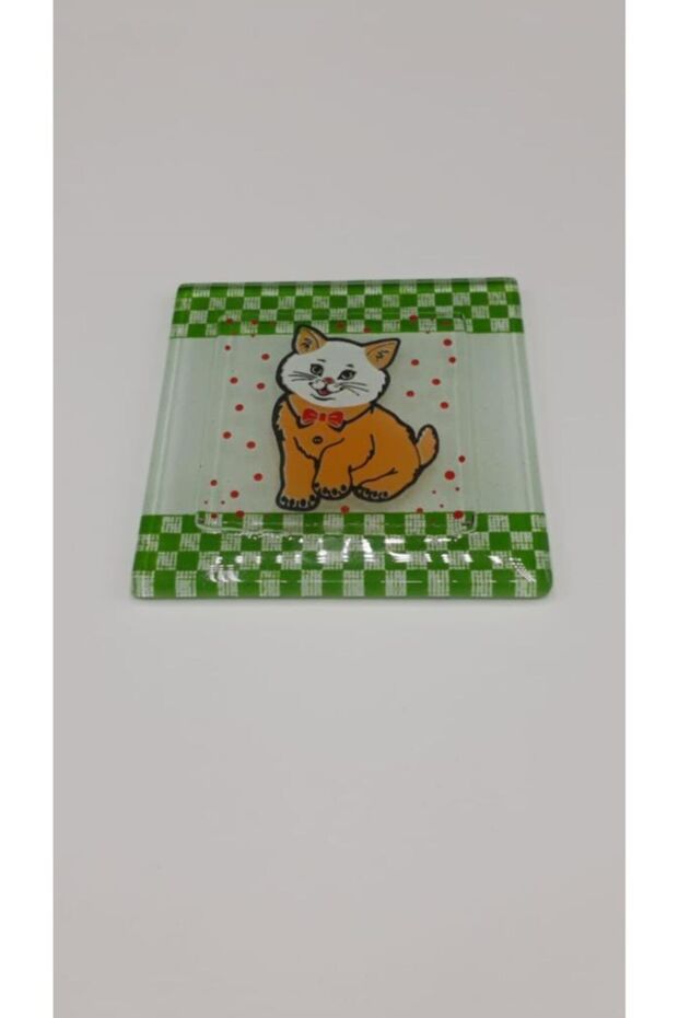 Kalın Cam Gider Kapağı Desenli - 4