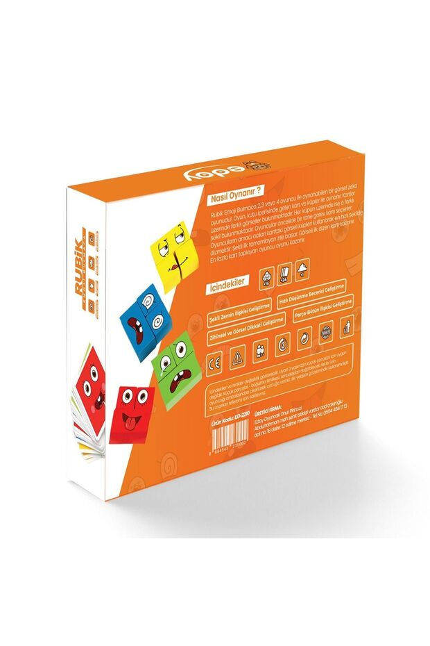 Emoji Rubik Puzzle Game - Challenging and Fun Solution, for Challenge Skills - 2